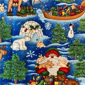 Moda  Christmas fabric 1 yard New